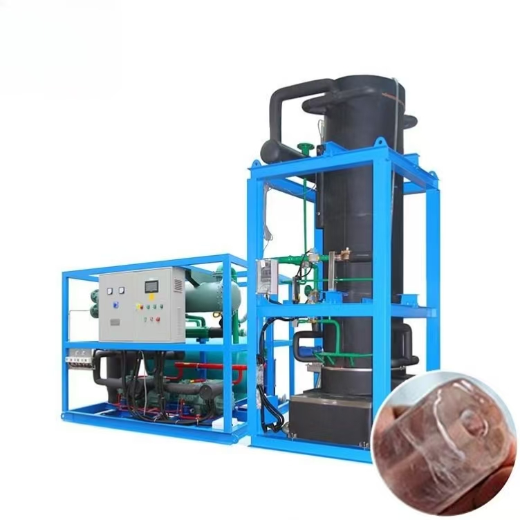 Water-Cooled Tube Ice Machine Complete Guide | Specification, Material, Efficiency & Maintenance for SEA & Middle East